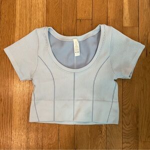 Arie cropped shirt